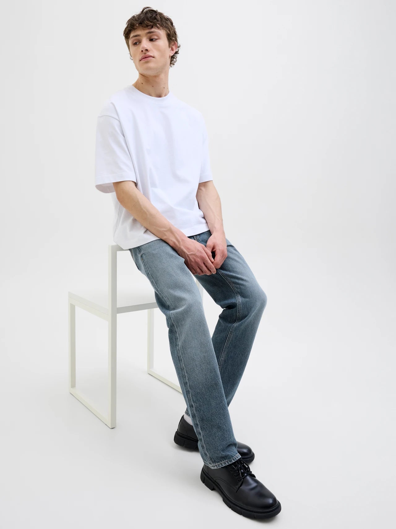 Jack & Jones | CHRIS ORIGINAL - Relaxed Fit Jeans | Blue denim
