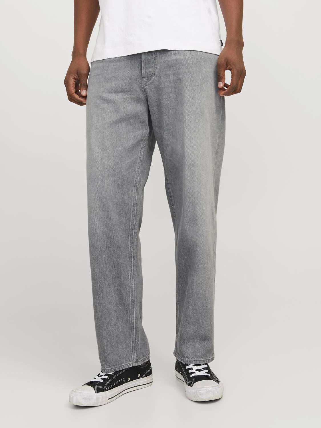 Jack & Jones | EDDIE ORIGINAL - Loose Fit Jeans  | Grey Denim