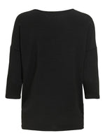 Lade das Bild in den Galerie-Viewer, ONLY | Glamour Shirt 3/4 Sleeve | Black
