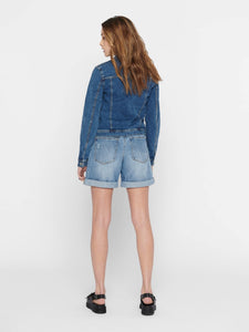 ONLY | TIA short denim jacket | Medium Blue