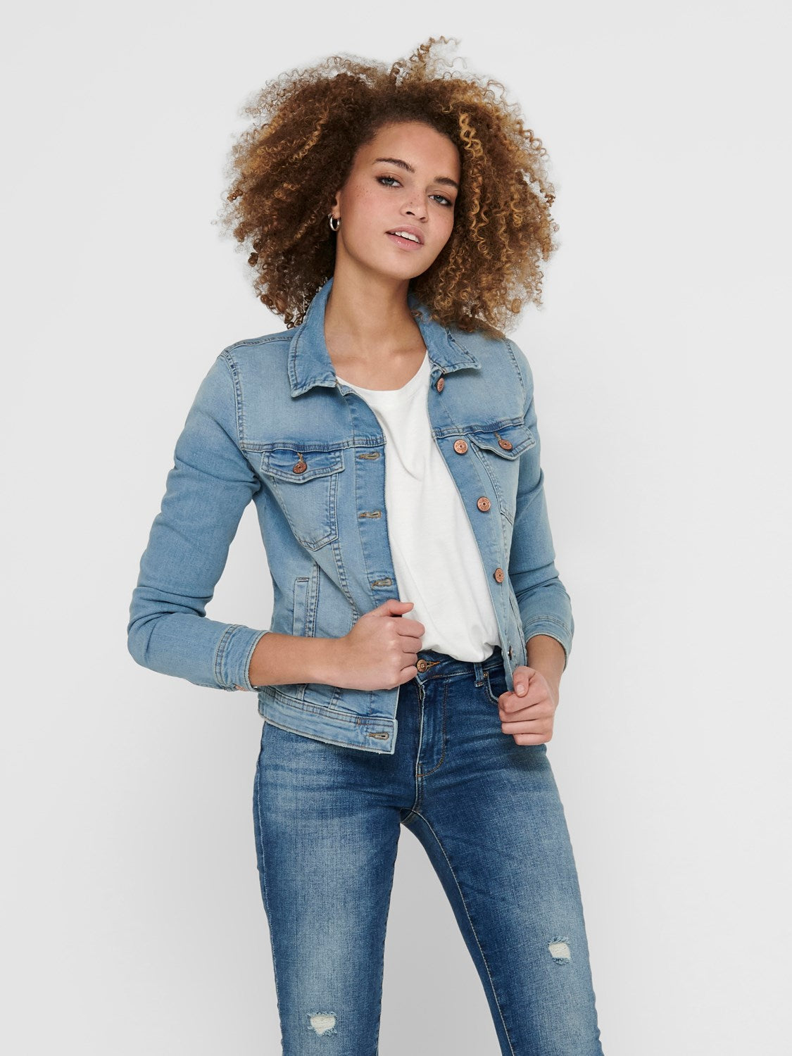 ONLY | TIA Jeansjacke | lightblue