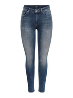Lade das Bild in den Galerie-Viewer, ONLY | Blush Life Mid Ankle Skinny Fit Jeans | Bluegreyde

