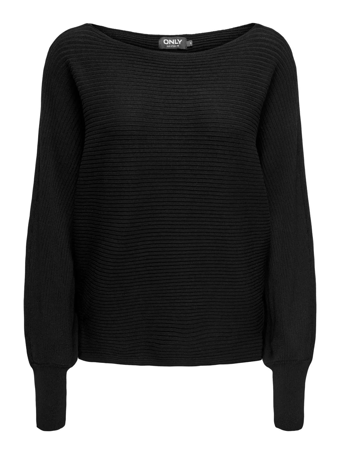 ONLY | Adaline Strickpullover | Black