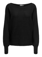 Lade das Bild in den Galerie-Viewer, ONLY | Adaline Strickpullover | Black
