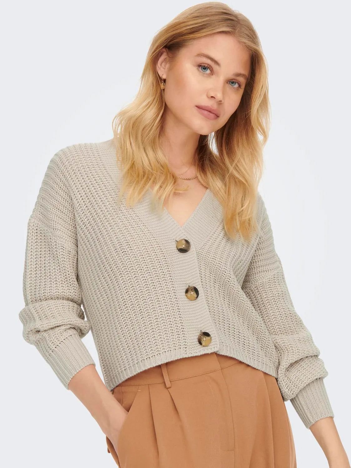 ONLY | Carol cardigan | Pumice stone