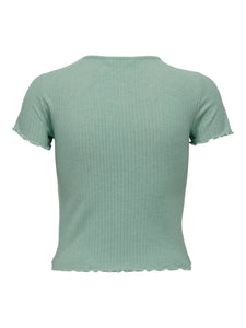 ONLY |  Emma Crop Top | Jadeite