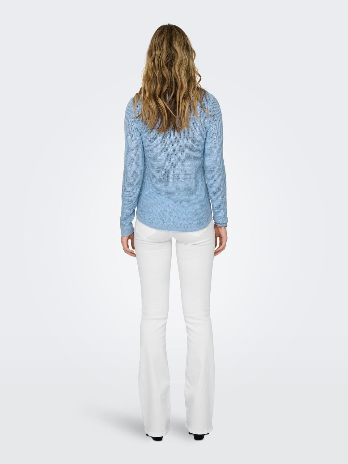 ONLY | Geena  Strickpullover | Clear Sky