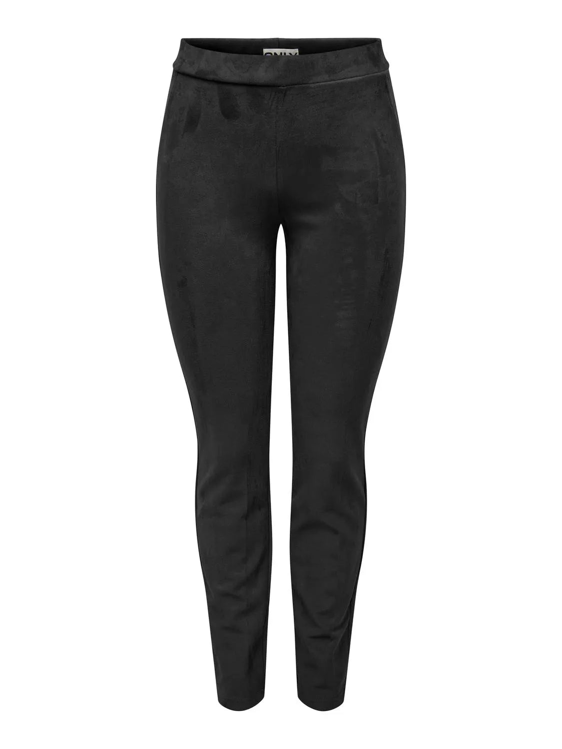 Only | Leggings Wildlederoptik | Black