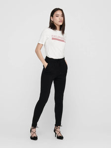 Only | POPTRASH - Plain trousers | black