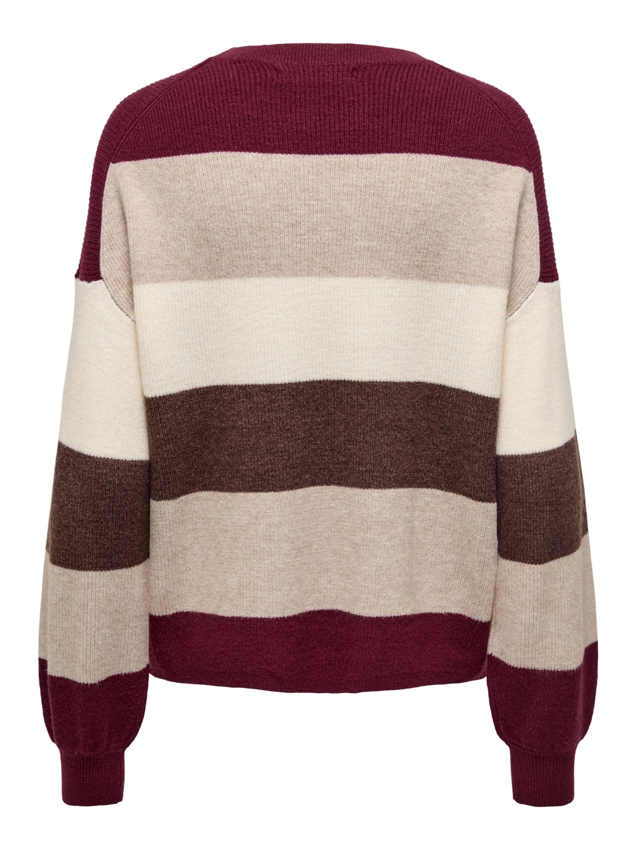 ONLY | Latia Strickpullover | ZINFANDEL rot