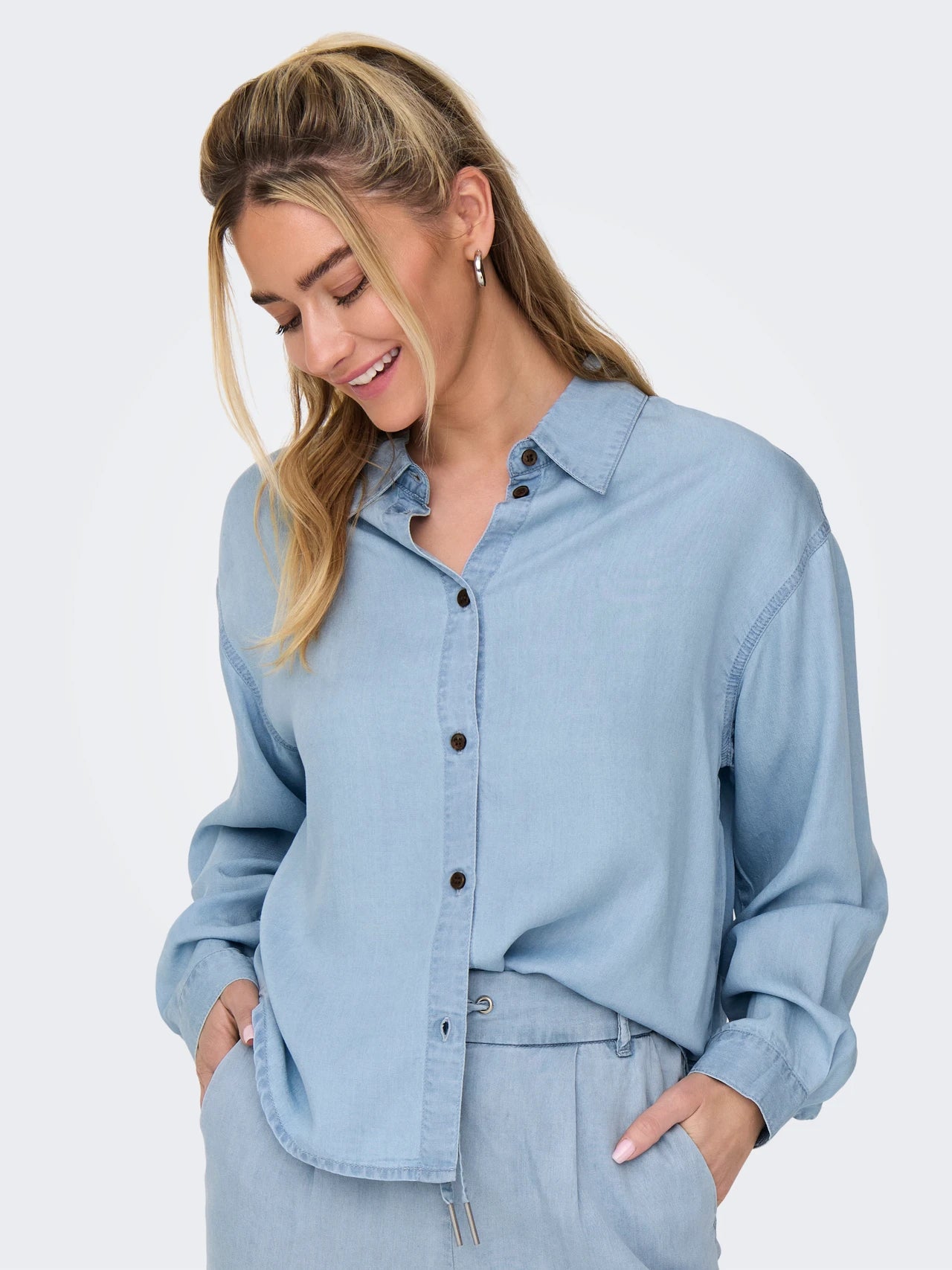 ONLY | CHARIS Hemd | Light Blue hellused