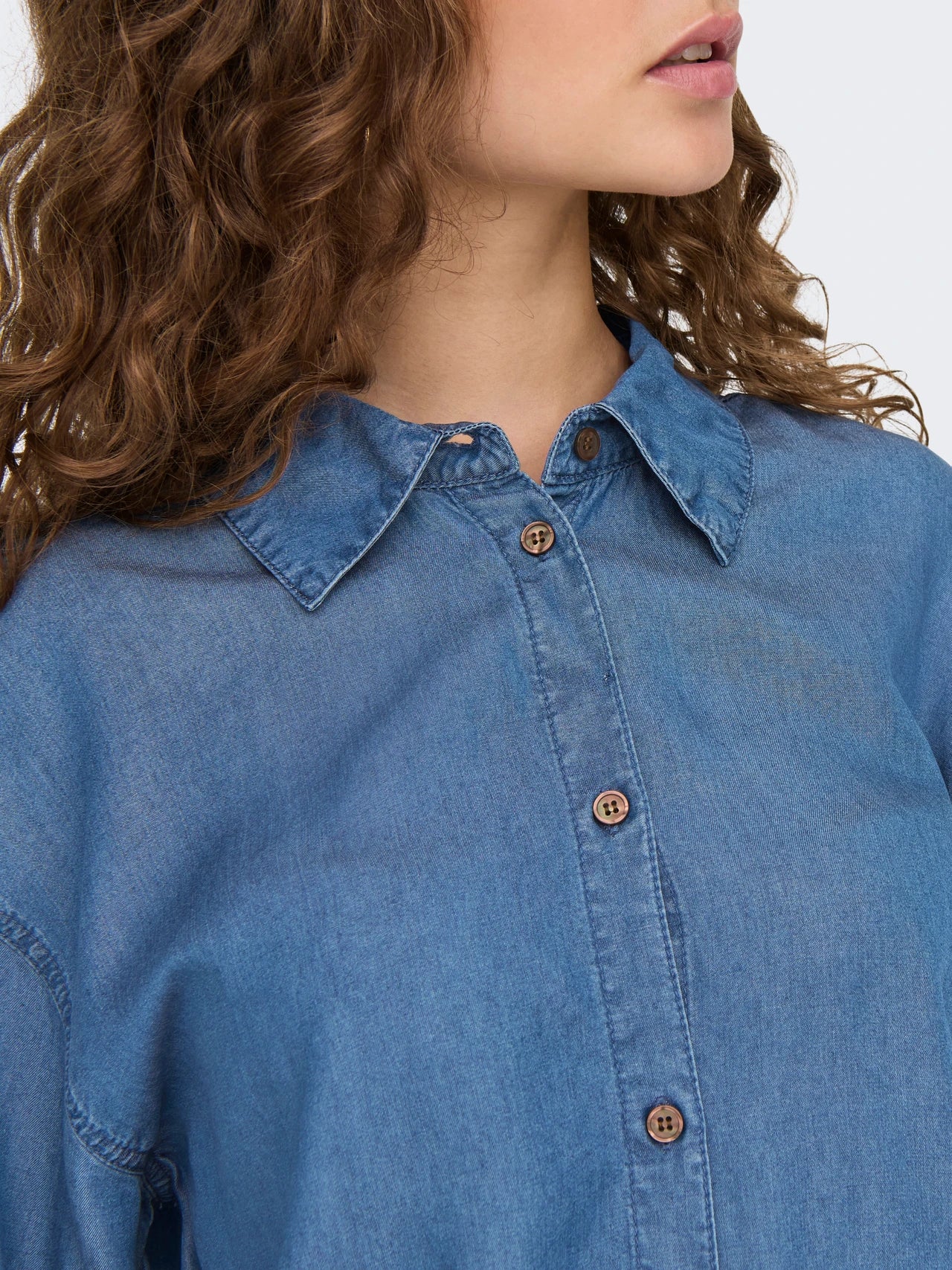 ONLY | CHARIS Hemd | Medium Blue usedwashed