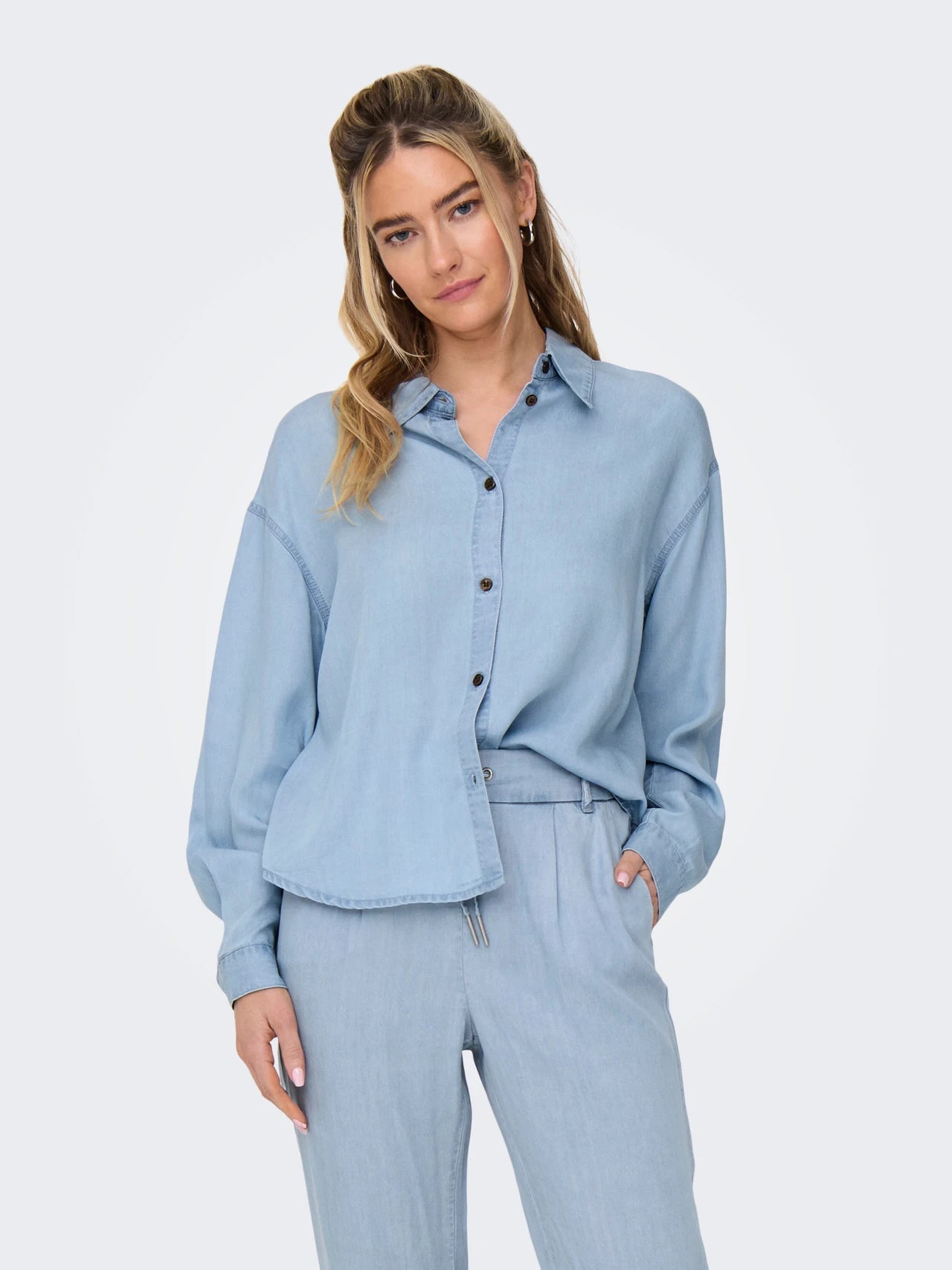 ONLY | CHARIS Hemd | Light Blue hellused