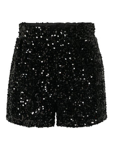 Only | CONFIDENCE Pailletten Short | black