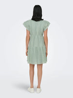 Lade das Bild in den Galerie-Viewer, ONLY | HELENA Kurzes Kleid | Jadeite
