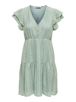 Lade das Bild in den Galerie-Viewer, ONLY | HELENA Kurzes Kleid | Jadeite
