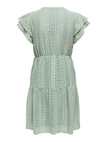 Lade das Bild in den Galerie-Viewer, ONLY | HELENA Kurzes Kleid | Jadeite
