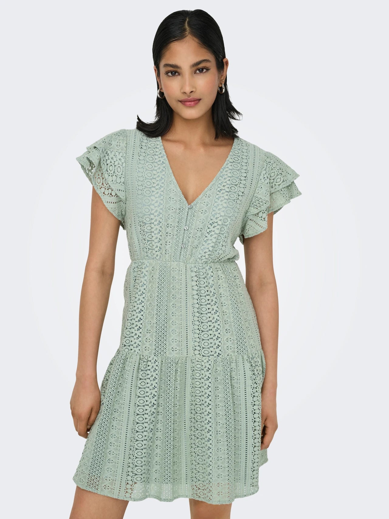 ONLY | HELENA Kurzes Kleid | Jadeite
