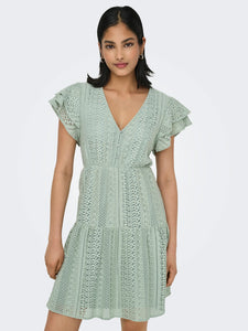 ONLY | HELENA Kurzes Kleid | Jadeite
