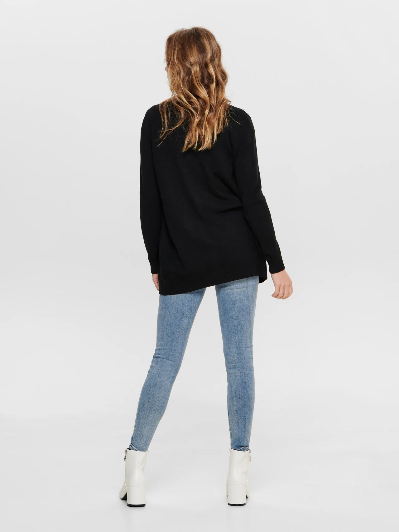 ONLY | Lesly offene Strickjacke | Black