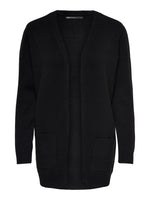 Lade das Bild in den Galerie-Viewer, ONLY | Lesly offene Strickjacke | Black
