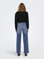 Lade das Bild in den Galerie-Viewer, ONLY | MEDISON BLUSH WIDE HIGH WAIST JEANS | MEDIUM BLUE
