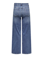 Lade das Bild in den Galerie-Viewer, ONLY | MEDISON BLUSH WIDE HIGH WAIST JEANS | MEDIUM BLUE
