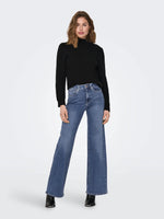 Lade das Bild in den Galerie-Viewer, ONLY | MEDISON BLUSH WIDE HIGH WAIST JEANS | MEDIUM BLUE
