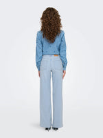 Load image into Gallery viewer, ONLY | MADISON High Waist Wide Leg Jeans | 902 hellused
