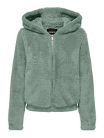 Lade das Bild in den Galerie-Viewer, ONLY | NEWANNA Teddyfell Jacke | Lily pad
