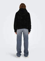 Lade das Bild in den Galerie-Viewer, ONLY | NEWANNA Teddyfell Jacke | Black

