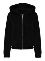Lade das Bild in den Galerie-Viewer, ONLY | NEWANNA Teddyfell Jacke | Black
