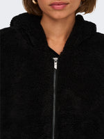 Lade das Bild in den Galerie-Viewer, ONLY | NEWANNA Teddyfell Jacke | Black
