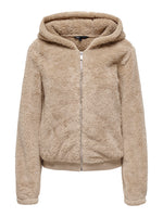 Lade das Bild in den Galerie-Viewer, ONLY | NEWANNA Teddyfell Jacke | Humus
