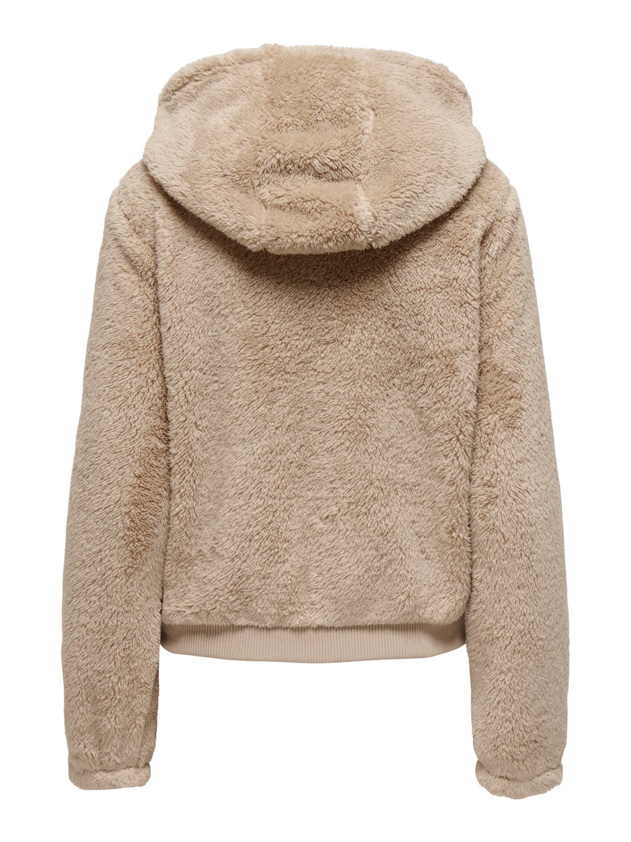 ONLY | NEWANNA Teddyfell Jacke | Humus