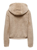 Lade das Bild in den Galerie-Viewer, ONLY | NEWANNA Teddyfell Jacke | Humus
