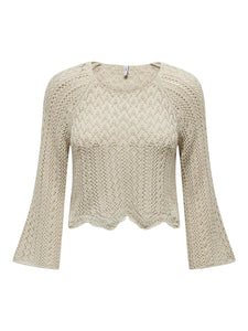 ONLY | Nola Strickpullover | FEATHER GRAY