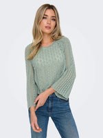 Lade das Bild in den Galerie-Viewer, ONLY | Nola Strickpullover | JADEITE
