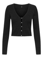 Lade das Bild in den Galerie-Viewer, ONLY | RICA Strickjacke  | Dunkelgrau
