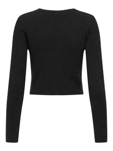 ONLY | RICA Strickjacke  | Dunkelgrau