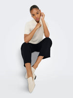 Lade das Bild in den Galerie-Viewer, Only | RINA Gerade geschnitten Hose | Black
