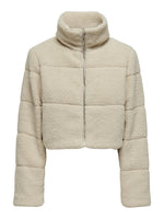 Load image into Gallery viewer, Only | SANDRA teddy fur jacket | Pumice stone
