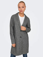 Load image into Gallery viewer, ONLY | SEDONA coat | DGM dark gray melange
