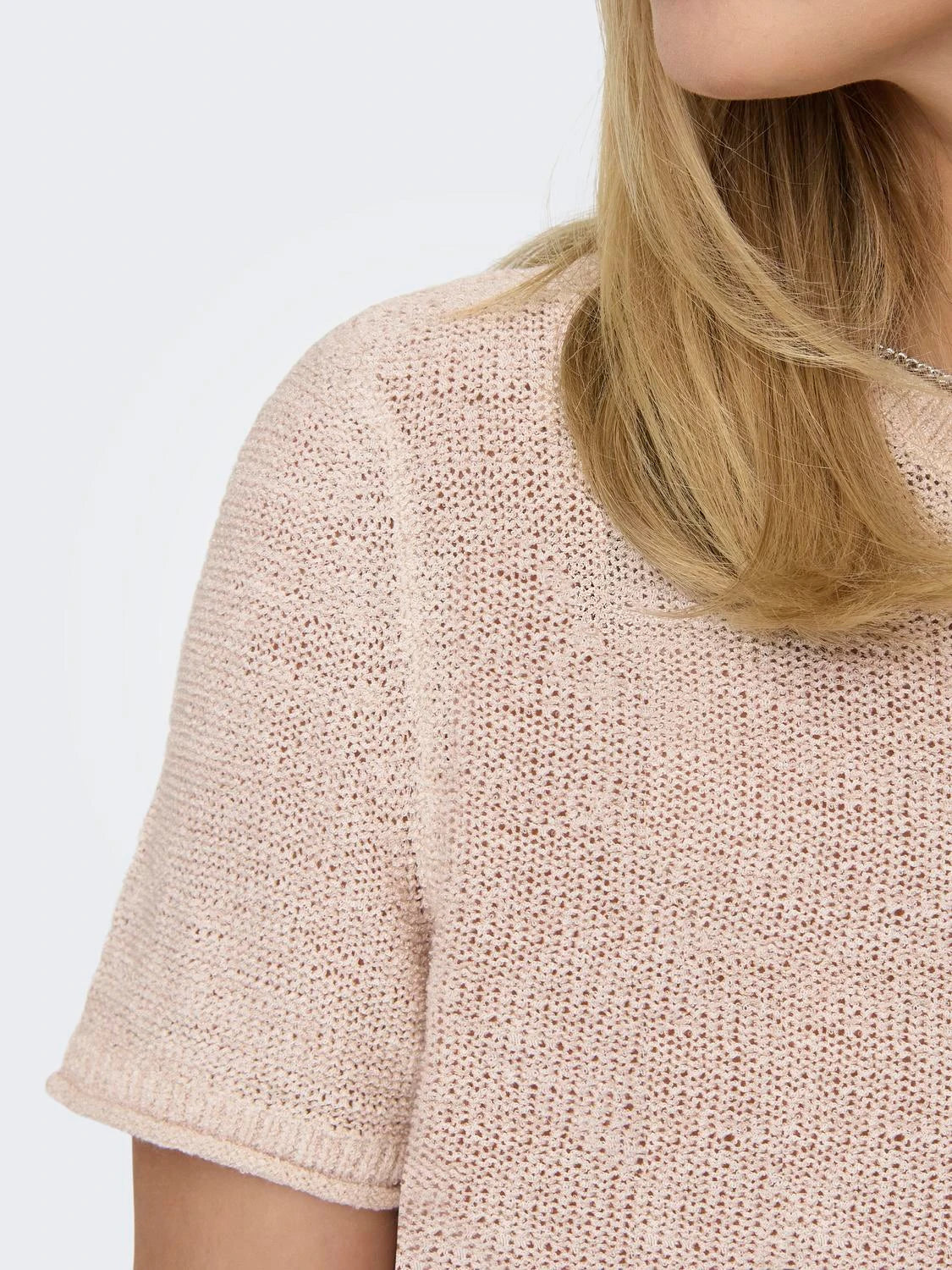 ONLY | SUNNY Gestricktes Oberteil  | Pumice stone