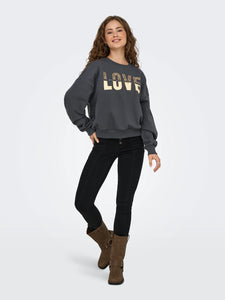 Only | TAMMIE Sweatshirt | Phantom love