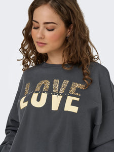 Only | TAMMIE Sweatshirt | Phantom love