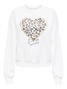 Only | TAMMIE Sweatshirt | Cloud dancer