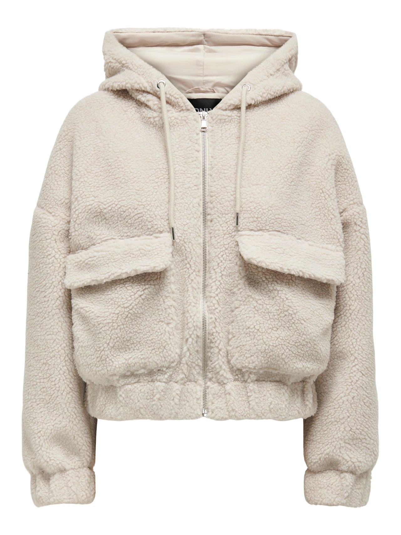 ONLY | TANJA Teddyfell Jacke | Pumice Stone