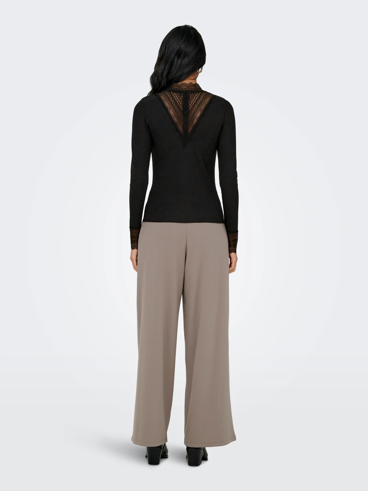 ONLY | TILDE Longsleeve | Black Glitter