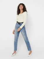 Lade das Bild in den Galerie-Viewer, ONLY | VENEDA MOM JEANS | LIGHTBLUE
